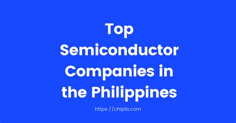 philippine semiconductor|Iba pa.